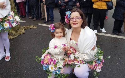 Disfrutando en familia del Entroido de Verín