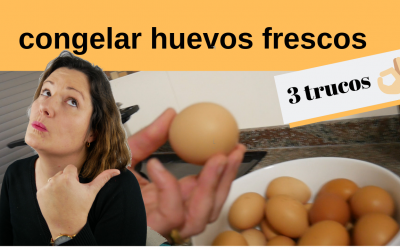 ¿Se pueden congelar los huevos frescos?